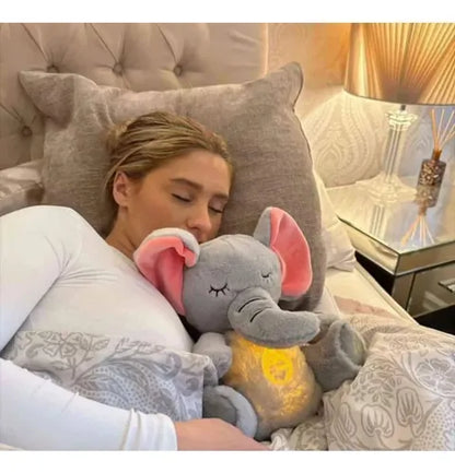 Peluche muñeco respira