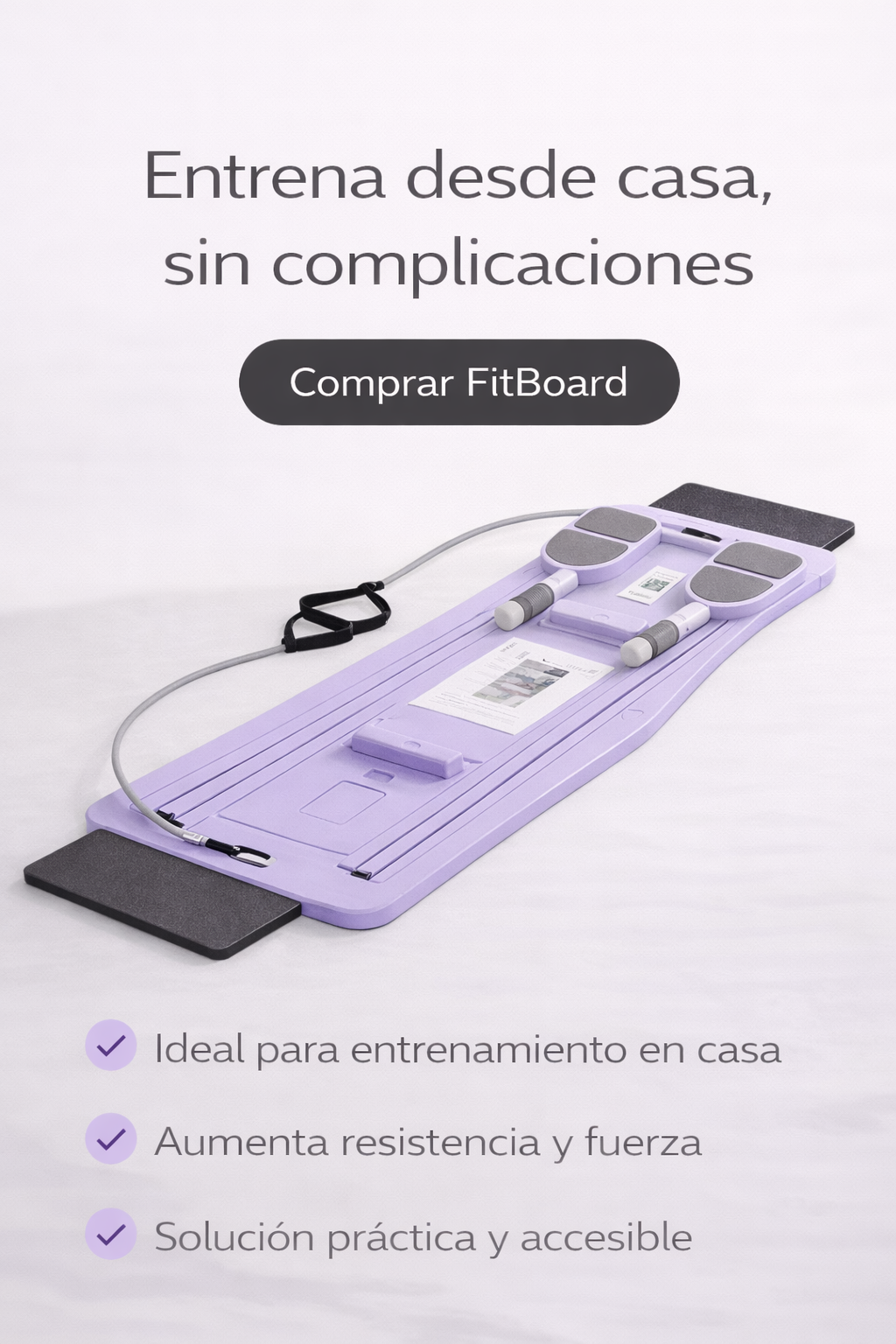 FitBoard - Convierte cualquier espacio en tu zona fitness